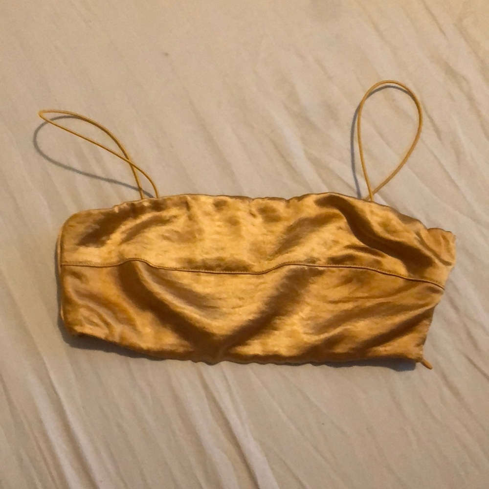 Silk Crop Top - Picture 1 of 4
